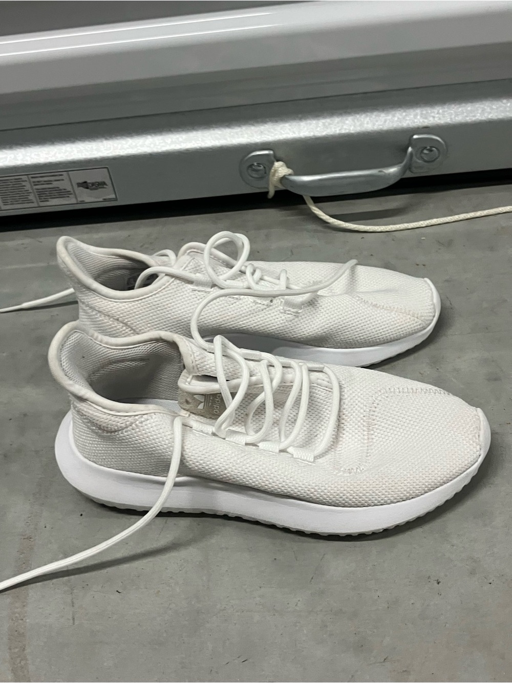 ADIDAS Tubular shadow sneakers in white